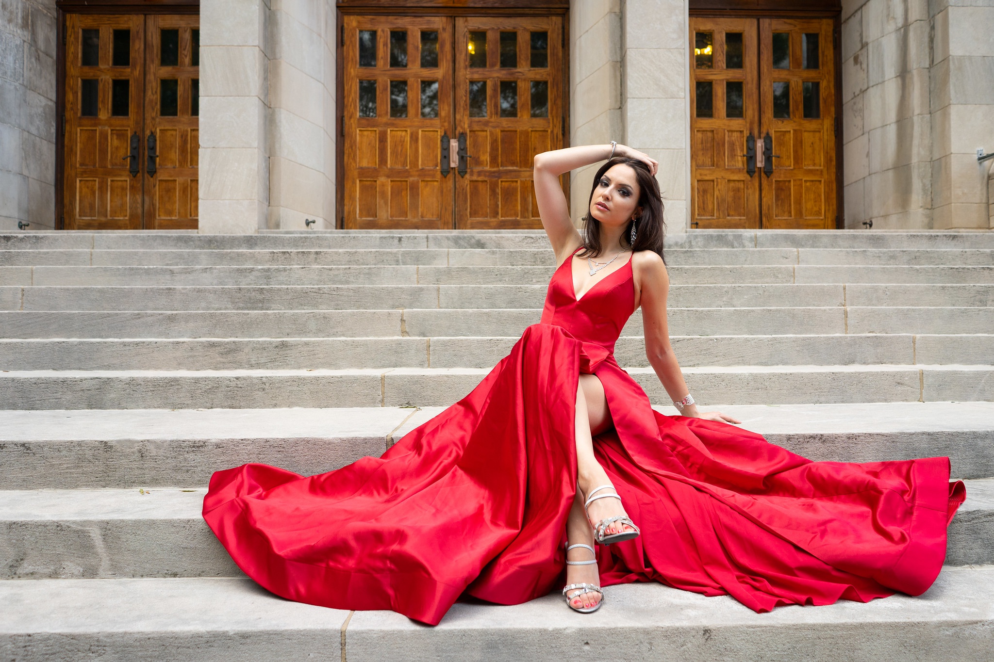 Красотка Красное Платье