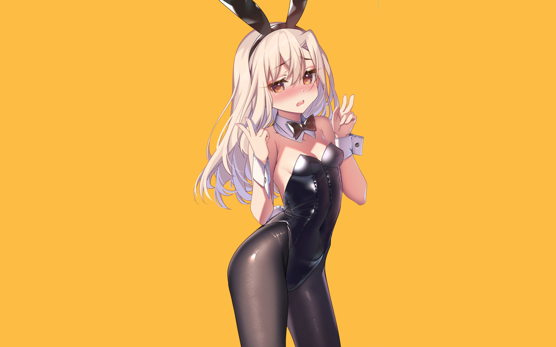 Download wallpaper kawaii, Girl, rabbit, anime, pretty, cute, petite, loli,  bunny girl, Bunny, usagi, section seinen in resolution 1920x1200