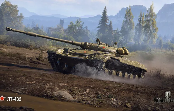 Picture WoT, World of Tanks, Wargaming, LT-432