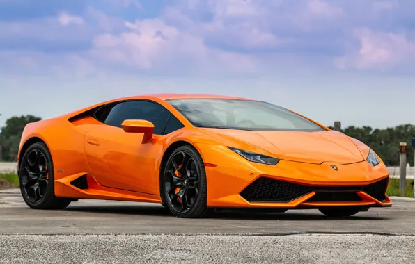 Picture Lamborghini, Orange, Huracan, Porter 34