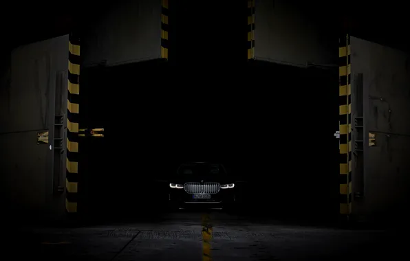 Picture BMW, sedan, hybrid, four-door, G12, 7, 7-series, 2019, longer wheel base, out of the darkness, …