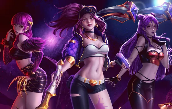 Picture style, girls, the game, beauty, grace, top, game, girls, style, Evelyn, Evelyn, beauty, grace, Akali, …