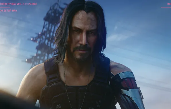 Picture keanu reeves, cd project red, cyberpunk 2077
