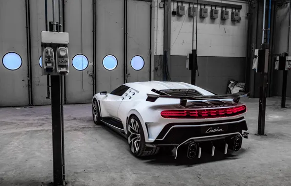 Picture machine, gate, Bugatti, lights, hypercar, One hundred and ten