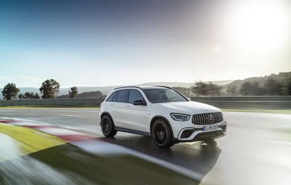 Picture Mercedes-Benz, crossover, GLC, Mercedes-AMG, 4Matic+, GLC 63S