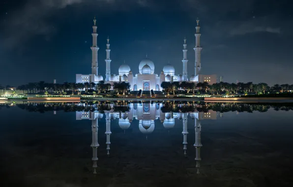Picture Abu Dhabi, United Arab Emirates, Al Jāmi‘ al Kabīr