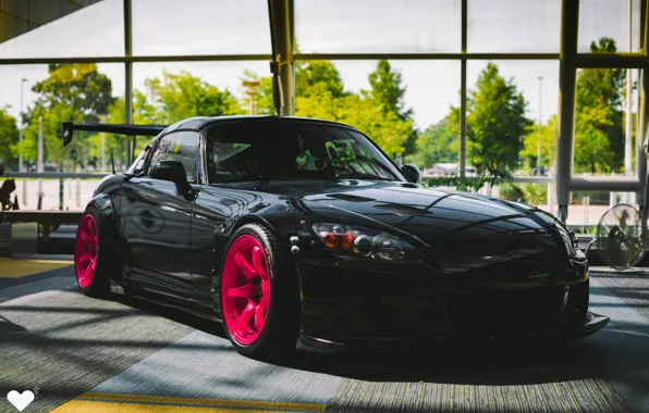 Picture Pink, Honda, S2000, Tuning, Wheels