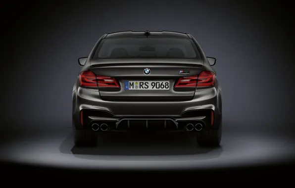 Picture BMW, sedan, rear view, BMW M5, M5, F90, 2019, Edition 35 Years