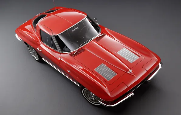Picture Corvette, Classic, 1963, Classic car, Sting Ray C2, Chevrolet Corvette C2, Chvroleet Corvette, Chevrolet Corvette …