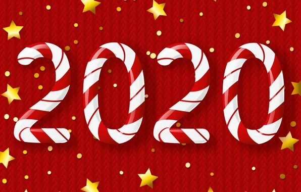 Picture stars, New year, New Year, decor, 2020