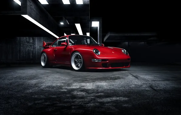 Picture red, lamp, coupe, 911, Porsche, the room, 993, 2017, Gunther Plant, 400R Coupe