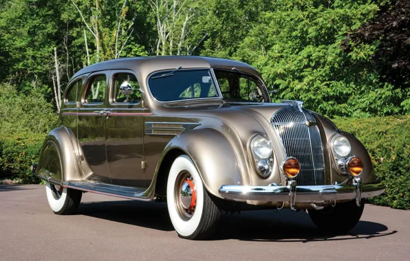 Picture Imperial, Chrysler, Sedan, 1936, Airflow
