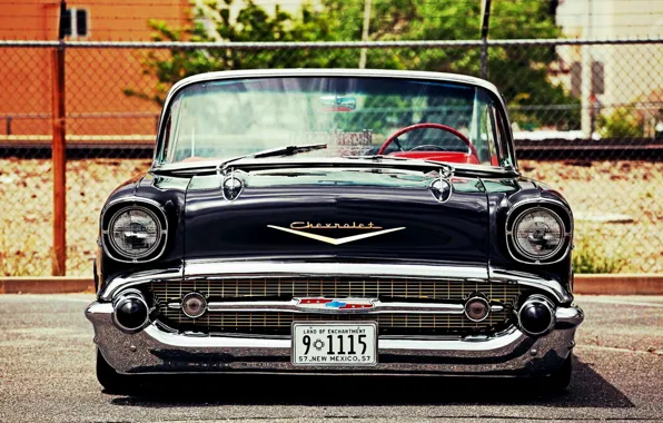 Picture Chevrolet, Car, Bel Air, Old