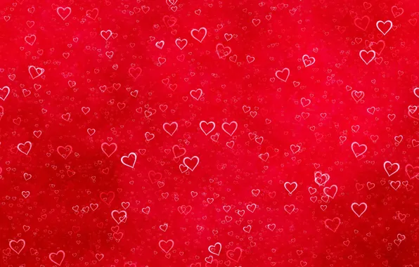 Picture red, texture, hearts