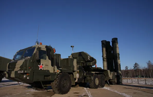 Picture weapon, winter, russian, missile, S-400 Triumph, S-400, anti-aircraft