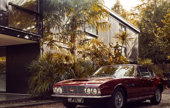 Picture house, the building, car, Christoffer Rudquist, Aston Martin DB