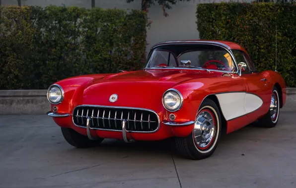 Picture Corvette, Chevrolet, (2934), 1956–57