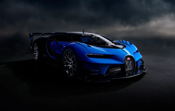 Picture background, art, the concept car, hypercar, Bugatti Vision Gran Turismo