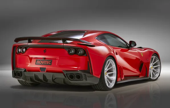 Picture Ferrari, supercar, rear view, Novitec, N-Largo, Superfast, 812, 2019