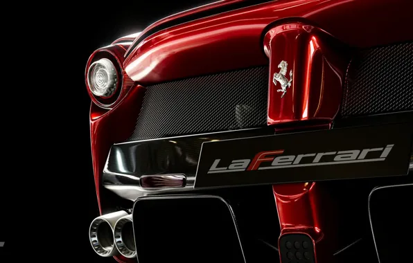 Picture auto, Macro, Red, Black, Ferrari, LaFerrari, Gran Turismo Sport