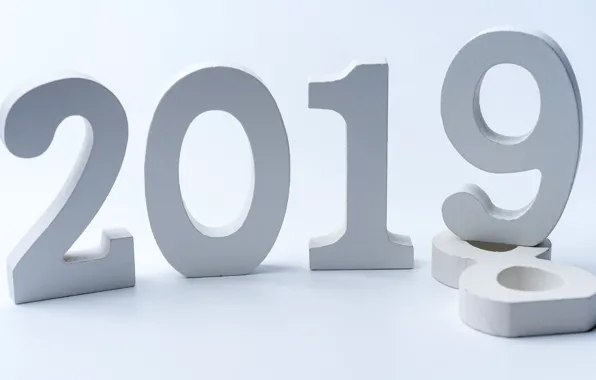 Picture figures, New year, 2019