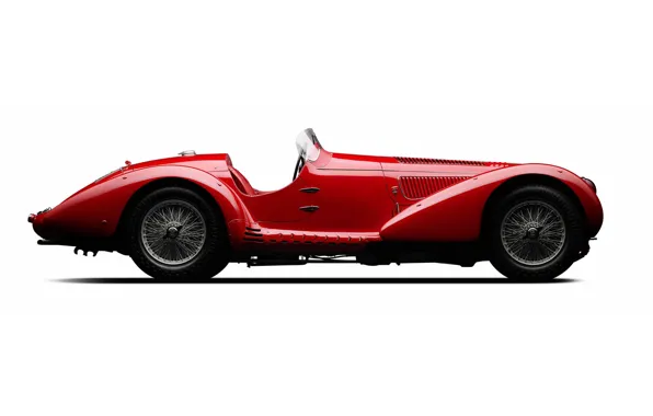 Picture Red, Sports, Classic car, Alfa Romeo 8C 2900 Mille Miglia Spider 1938