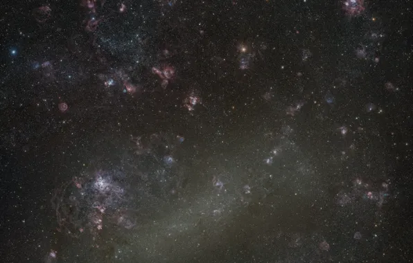 Picture space, BMO, LMC, The Large Magellanic Cloud, dwarf galaxy, Large Magellanic Cloud