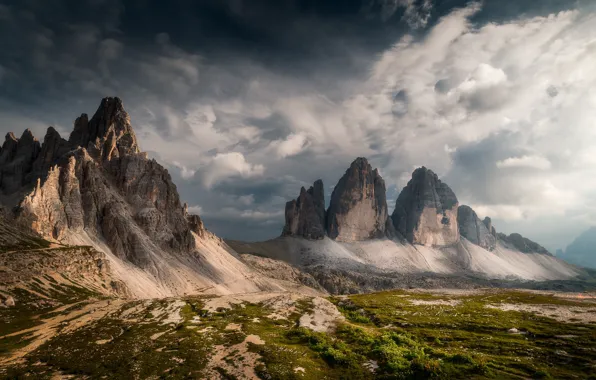 Picture mountains, Italy, The Dolomites