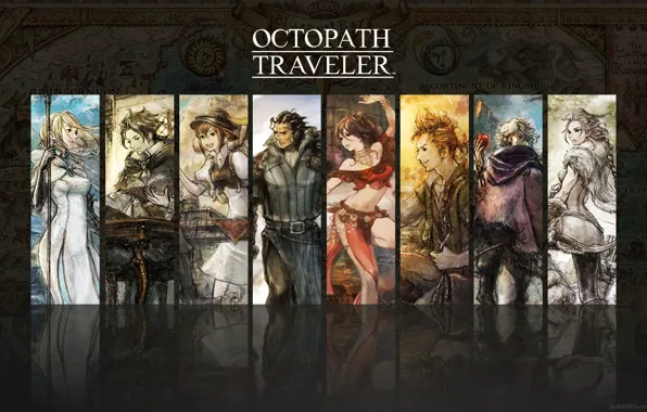 Picture Heroes, Square Enix, Nintendo, RPG, Switch, Octopath Traveler