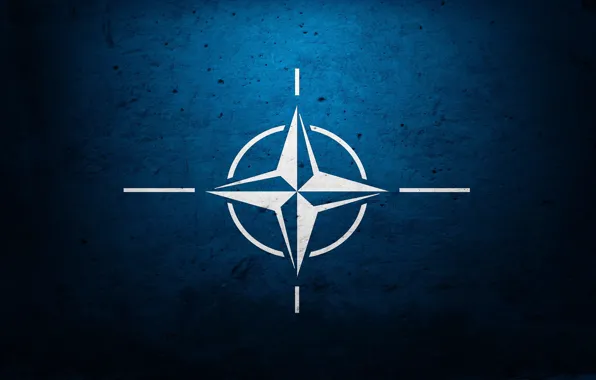 Picture star, logo, military, Alliance, nato