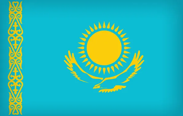 Picture Flag, Kazakhstan, Kazakstan, Kazakh Flag, Flag Of Kazakhstan, Kazakhstani, Kazakh