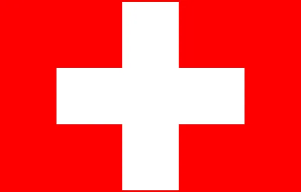 Picture red, cross, flag, red, Switzerland, cross, fon, flag, switzerland
