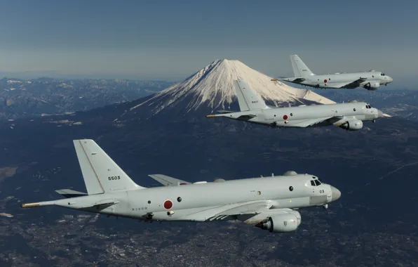 Picture Fuji, Link, Kawasaki P-1, Patrol aircraft