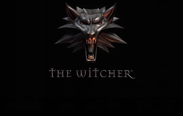 Picture style, background, wolf, mouth, medallion, grin, the witcher, amulet, the Witcher, wolf, witcher, CDProjekt RED, …