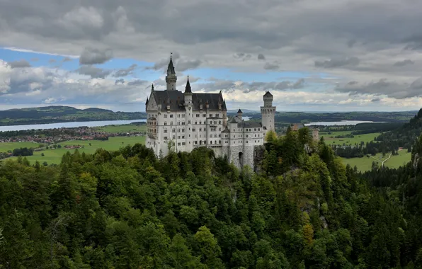 Picture Germany, Castle, Bayern, Neuschwanstein, Neuschwanstein