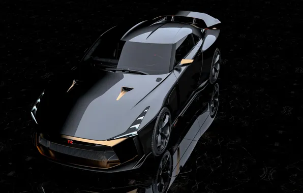 Picture shadow, Nissan, 2018, ItalDesign, GT-R50 Concept