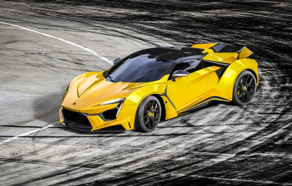 Picture Auto, Yellow, Rendering, Supercar, Concept Art, Sports car, SuperSport, Transport & Vehicles, Benoit Fraylon, by …