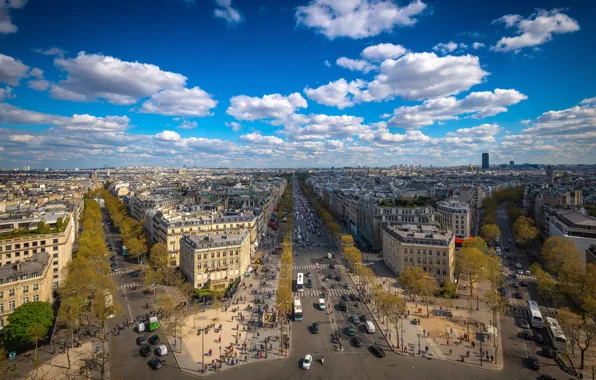 Picture France, Paris, building, street
