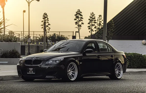 Picture bmw, evening, e60, m5