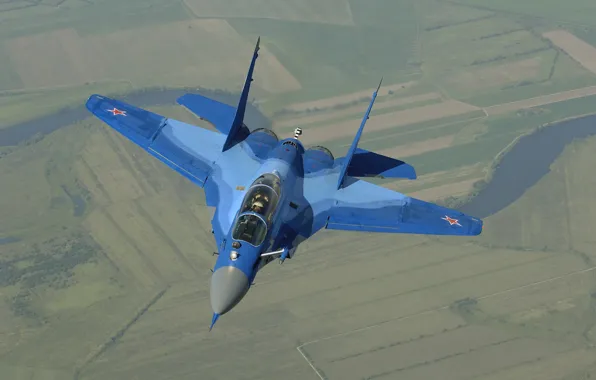 Picture flight, The MiG-29, multi-role fighter of the fourth generation, Videoconferencing Russia