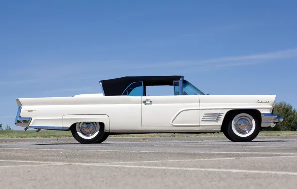 Picture 1960, side view, Convertible, Lincoln Continental, Mark V