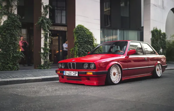 Picture BMW, E30, BBS, Stance, 3-Series