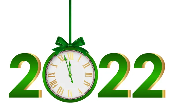 Picture holiday, watch, New Year, white background, Happy New Year, happy new year, Merry Christmas, 2022, …
