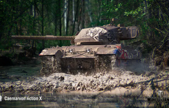 Picture WoT, World of Tanks, Wargaming, Caernarvon Action X