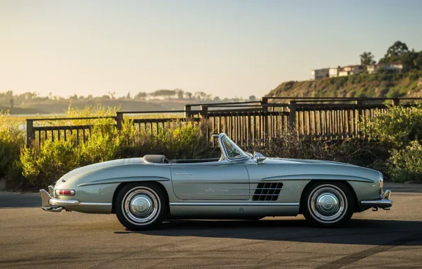 Picture Roadster, 300SL, Classic car, Mersedes-Benz