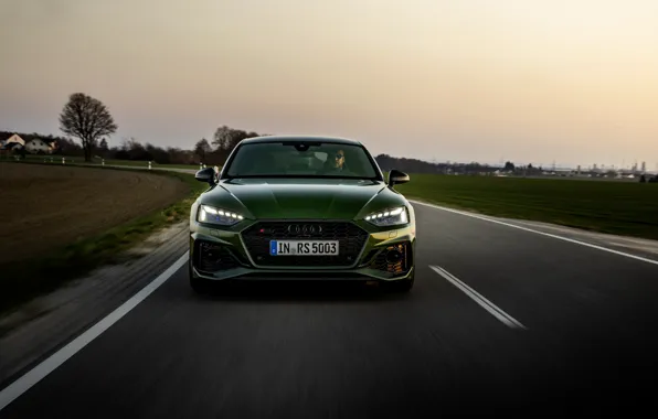 Picture Audi, front, on the road, RS 5, 2020, RS5 Sportback