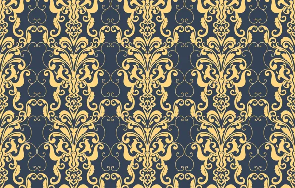 Picture blue, retro, background, pattern, ornament, style, vintage, ornament, seamless, victorian