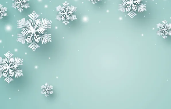 Wallpaper winter, background, blue, pattern, Snowflakes, christmas,  background, Christmas, snowflake images for desktop, section новый год -  download