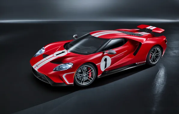 Picture Ford, supercar, Ford GT, 2018, 67 Heritage Edition
