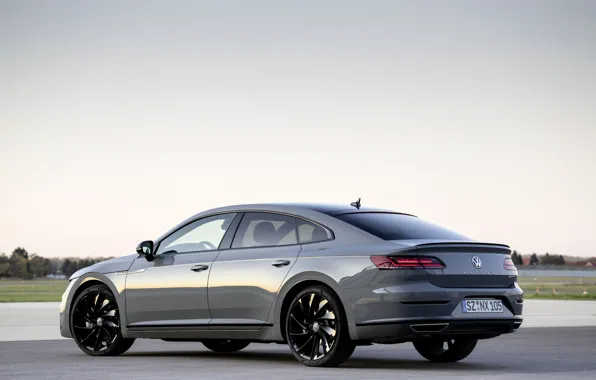 Picture grey, coupe, Volkswagen, liftback, 2020, Arteon, 4Motion, the four-door, R-Line Edition